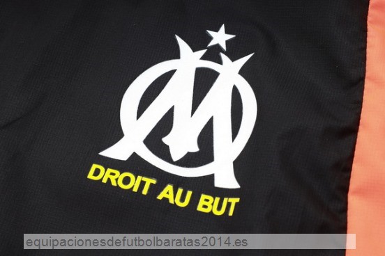 Nuevo Conjunto Completo Rompevientos Marsella 23/24 Negro Rojo Baratas